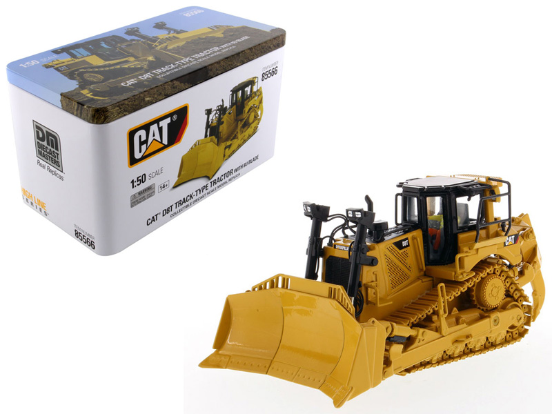 ミニカー CAT D8T TRACK-TYPE TRACTOR 1:50 Diecast Masters 1:50 Caterpillar D8T Track Type Tractor with