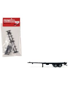 2023 Promotex HO Scale 1/87 Container Chassis for 2-Axle 40ft Trailer Model