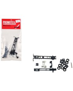 2023 Long Chassis Kit for Mack Cabs 1/87 HO Scale Plastic Model by Promotex