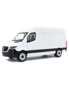 2018 Mercedes-Benz Sprinter Van 1/87 HO Plastic Model Car White by Promotex