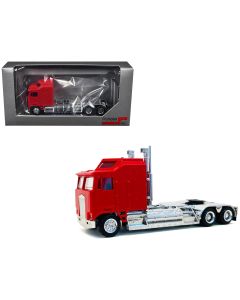 2023 Kenworth K100 5-Bar Grill XXL Chassis Red 1/87 HO Plastic Model Promotex