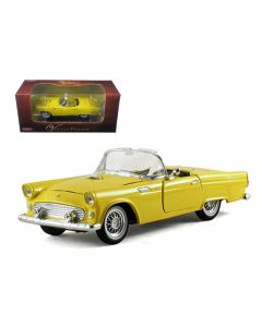 1955 Ford Thunderbird Convertible Yellow Diecast Model 1/32 by Arko Products