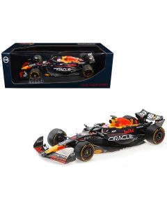 2023 Red Bull Racing RB19 #1 Max Verstappen Oracle Winner F1 1/18 Diecast Model Limited Edition 160 pcs