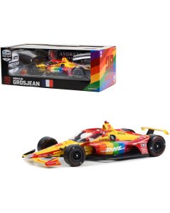 2022 Dallara IndyCar #28 Romain Grosjean Diecast Model Car 1/18 Greenlight