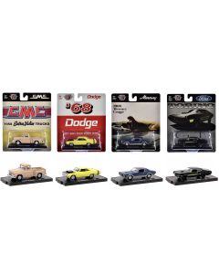 2023 M2 Machines Auto-Drivers 1/64 Diecast Model Cars Set of 4 Limited Edition