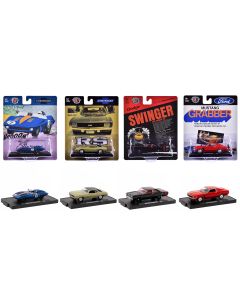 111 Limited Edition M2 Machines 1/64 Diecast Model Cars - Auto-Drivers Set of 4 Blister Packs