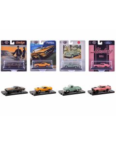 2023 M2 Machines Limited Edition 1/64 Diecast Model Cars - Auto-Drivers Set of 4 in Blister Packs, 9450 Pieces Worldwide