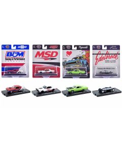 2021 M2 Machines Auto-Drivers 1/64 Diecast Model Cars Set of 4 Limited Edition