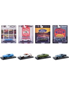 2023 M2 Machines Diecast Model Cars Set of 4 Auto-Drivers Limited Edition 1/64