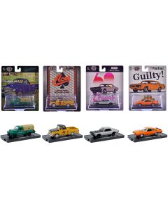2023 M2 Machines Auto-Drivers 1/64 Diecast Model Cars Set of 4 Limited Edition 7500