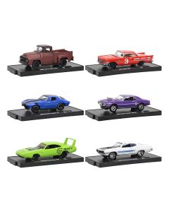 1977 M2 Machines Auto-Drivers Set of 6 Diecast Model Cars, Limited Edition 1/64