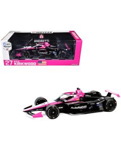 2024 Dallara IndyCar #27 Kyle Kirkwood AutoNation 1/18 Diecast Model Car Greenlight