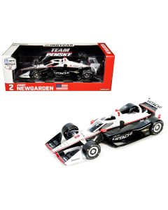 2024 Dallara IndyCar #2 Josef Newgarden Hitachi 1/18 Diecast Model Car - Team Penske