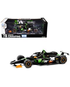 2024 Dallara IndyCar #78 Agustin Canapino 1/18 Diecast Model Greenlight JHR Juncos Racing
