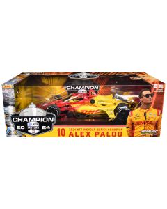 2024 Dallara IndyCar #10 Alex Palou DHL Diecast Model Car 1/18 Chip Ganassi Racing