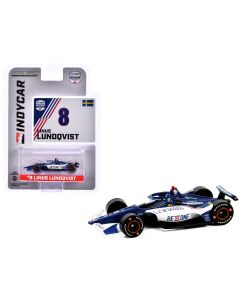 2024 Dallara IndyCar #8 Linus Lundqvist Diecast 1/64 Chip Ganassi Racing Greenlight