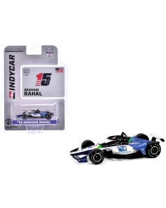2024 Dallara IndyCar #15 Graham Rahal Diecast Model Car Greenlight 1/64 NTT Series