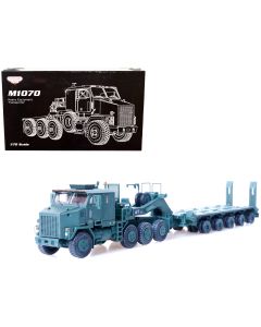 2023 M1070 Heavy Equipment Transporter Army Green Diecast Model 1/72 Panzerkampf