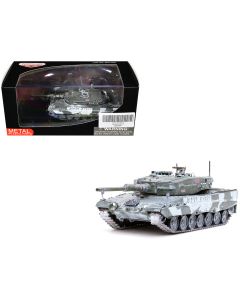 1/72 Diecast Leopard 2A4 Tank Winter Camouflage Norwegian Army by Panzerkampf