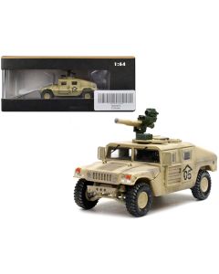 2003 M1046 HUMVEE Tow Missile Carrier Diecast Model 1/64 Desert Camouflage