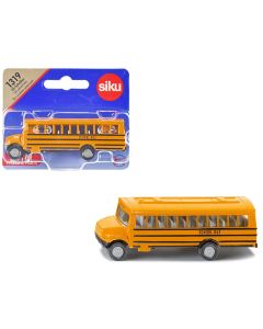 2023 Siku United States School Bus Yellow Diecast Model - Collectible Toy