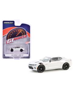 2018 Chevrolet Camaro SS Redline Edition 1/64 Diecast Model Car Silver Ice Metallic GreenLight