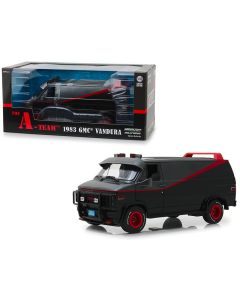 1983 GMC Vandura Black The A-Team Diecast Model Car 1/18 by Greenlight