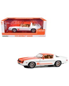1979 Chevrolet Camaro Cascade Edition 1/18 Diecast Model Car White Orange Limited Edition