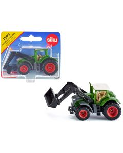 2023 Fendt 1050 Vario Tractor Diecast Model Green White Top Siku Front Loader
