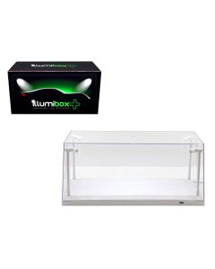 2023 Illumibox LED Display Case for 1/18 1/24 Scale Models, White Base