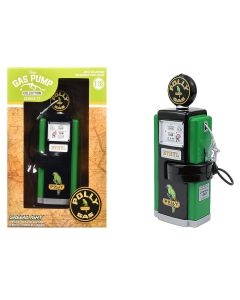 1948 Wayne 100-A Gas Pump Diecast Replica Polly Gas Black Green 1/18 Scale