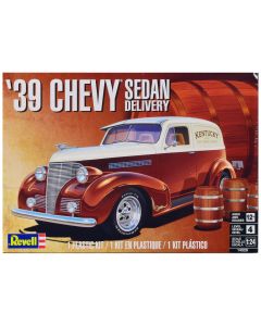 1939 Chevrolet Sedan Delivery Model Kit 1/24 Scale Revell with Barrel Accessories