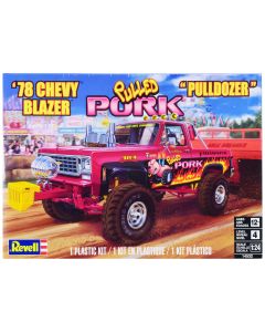 1978 Chevrolet Blazer Pickup Truck Model Kit 1/24 Scale Revell Pulled Pork Pulldozer