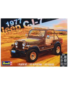 1977 Jeep CJ-7 Model Kit 1/24 Scale 2-in-1 Revell Level 5