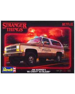 2016-Current Revell 1/25 Scale Model Kit Jim Hopper's 1985 Chevrolet K5 Blazer Stranger Things