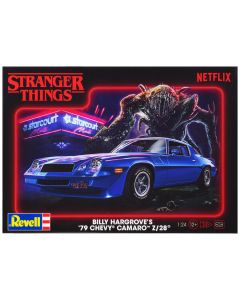 2016-Current 1/24 Scale Model Kit Billy Hargrove's 1979 Chevrolet Camaro Z/28 Stranger Things by Revell