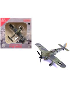 1942 Focke-Wulf Fw 190A Diecast Model Plane - 108-Victory Ace Hans 'Assi' Hahn