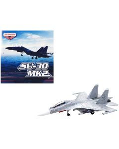 2023 Sukhoi Su-30MKK Flanker-G Fighter Aircraft 1/72 Diecast Model - PLA Naval Aviation
