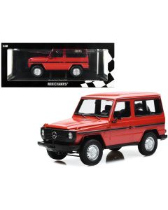 1980 Mercedes-Benz G-Model SWB 1/18 Diecast Model Car Limited Edition Red/Black Stripes