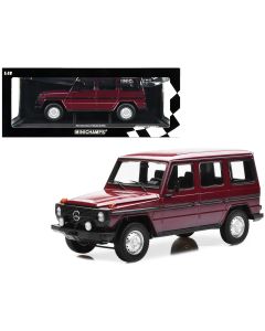 1980 Mercedes-Benz G-Model LWB Diecast Model Car Limited Edition 1/18 Red Black Stripes