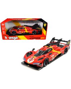 2023 Ferrari 499P #51 Diecast Model Car 1/18 Bburago - Le Mans Winner Racing