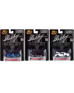 2022 Carroll Shelby 50th Anniversary 1/64 Diecast Model Cars Set Shelby Collectibles