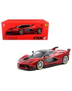 2017 Ferrari FXX-K #88 Red Diecast Model Car 1/18 by Bburago - Signature Series