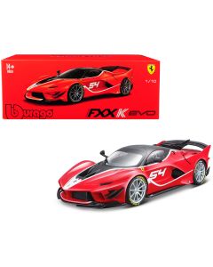 2023 Ferrari FXX K Evo #54 Diecast Model Car by Bburago - Signature Series 1/18