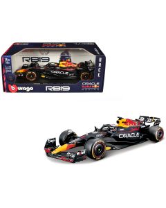 2023 Red Bull Racing RB19 #1 Max Verstappen Diecast Model Car 1/18 F1 Champion
