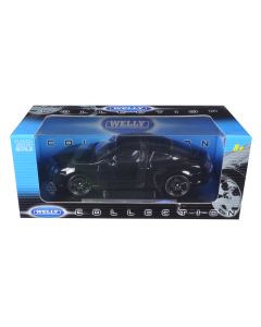 2018 Bentley Continental Supersports Black 1/18 Diecast Model Car by Welly