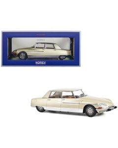 1969 Citroen DS 21 1/18 Diecast Model Car Lorraine Champagne Gold by Norev