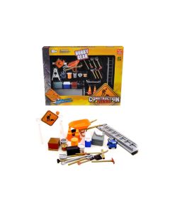 2023 Phoenix Toys 1/24 Diecast Car Models Construction Accessories Set