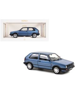 1988 Volkswagen Golf 10 Million Diecast Model Car, Star Blue Metallic 1/18 Norev