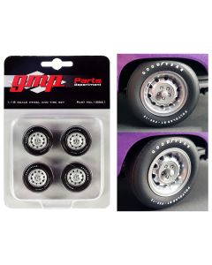 1970 Dodge Coronet Super Bee 1/18 Muscle Car Rally Wheels & Tires Set of 4 GMP